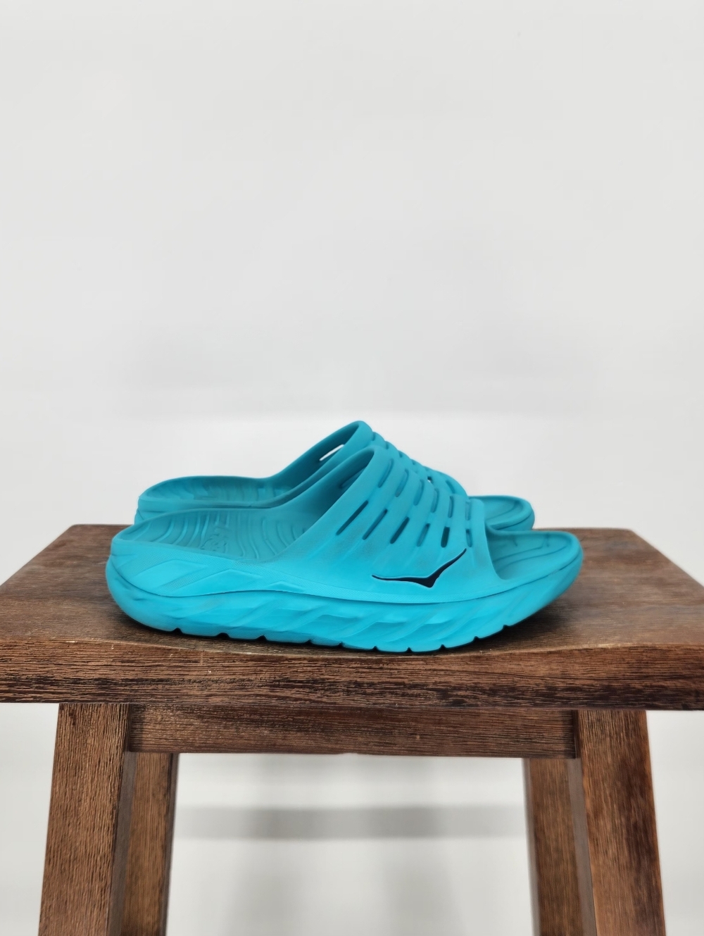 Hoka One One Ora Recovery Slides Scuba Blue Size 11